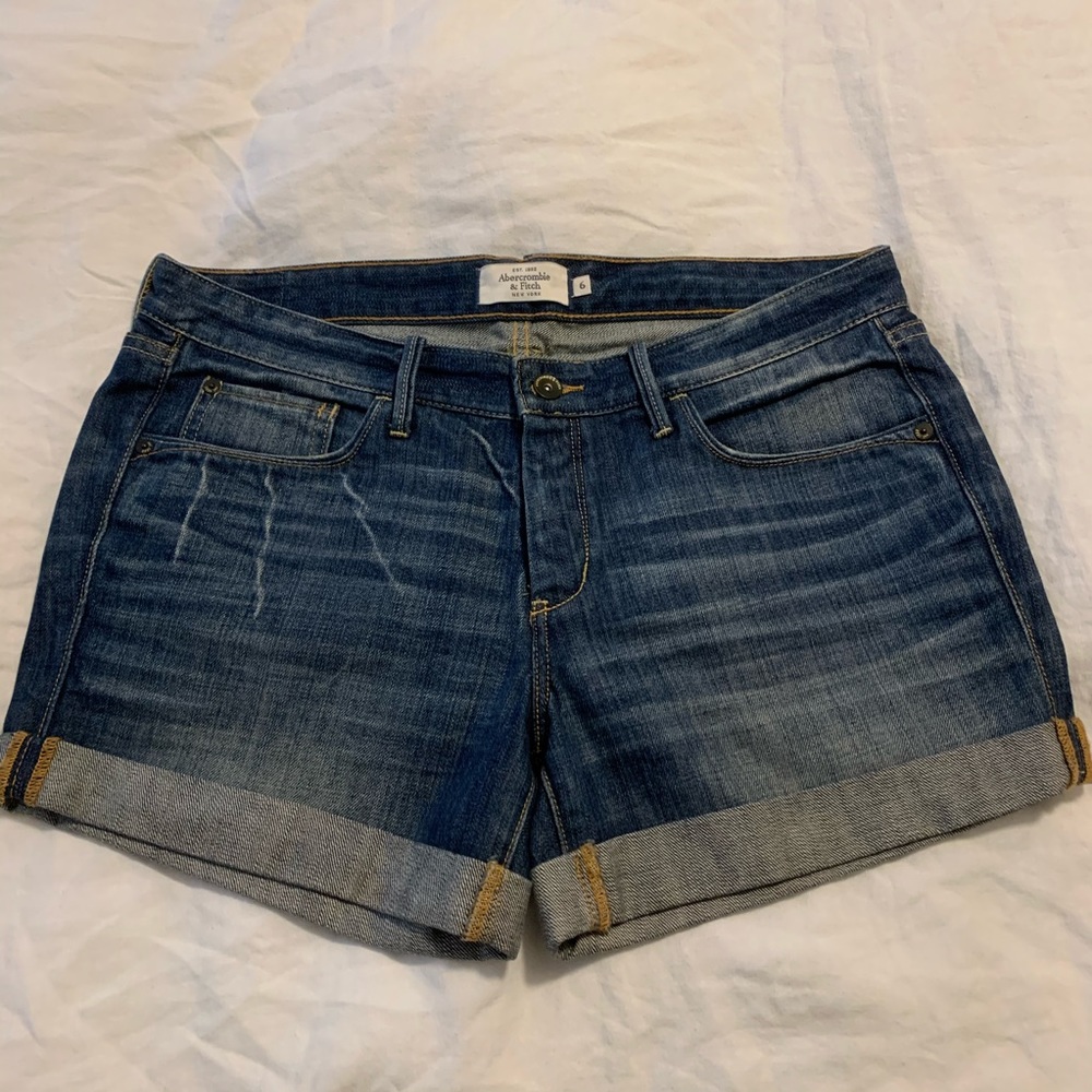 Abercrombie & Fitch Boyfriend Jean Shorts